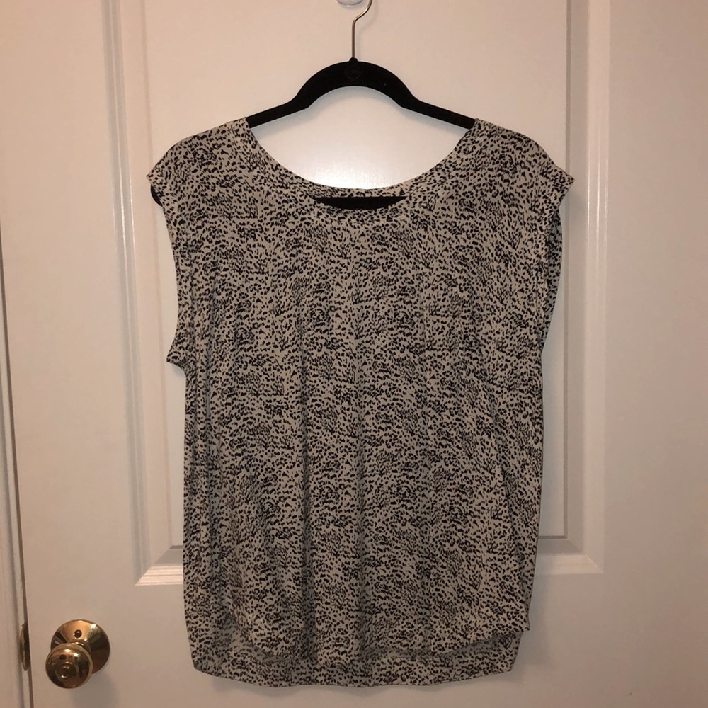 Speckled blouse
